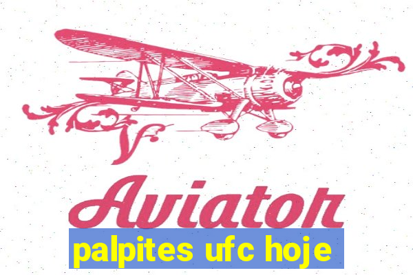 palpites ufc hoje